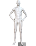 Contempo Male Fashion Mannequin w/Abstract Head, CONT-M1A