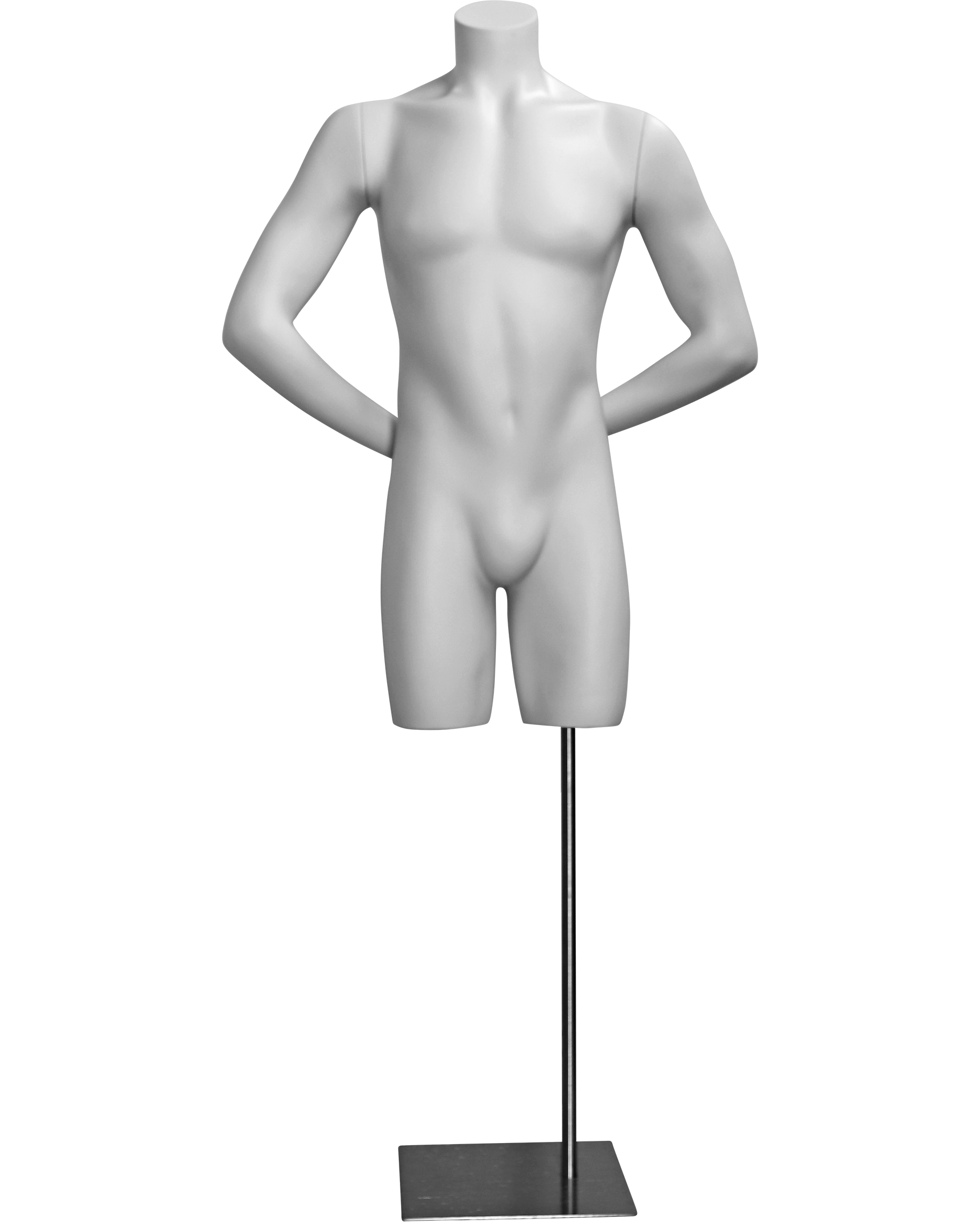 Male 3/4 Body Form, Headless SF-16B2LRH