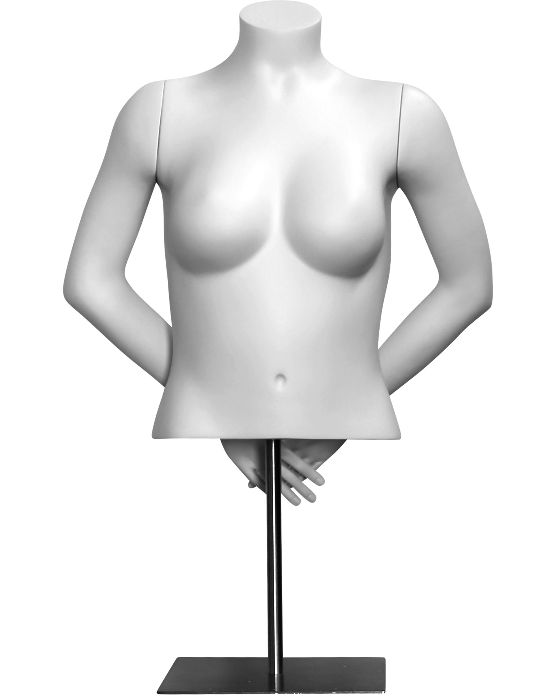 Female Plus Size Torso, Half Form, Headless FBP1-T2 RH