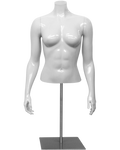 Female Athletic Torso, Half Form Headless FIT-F1T