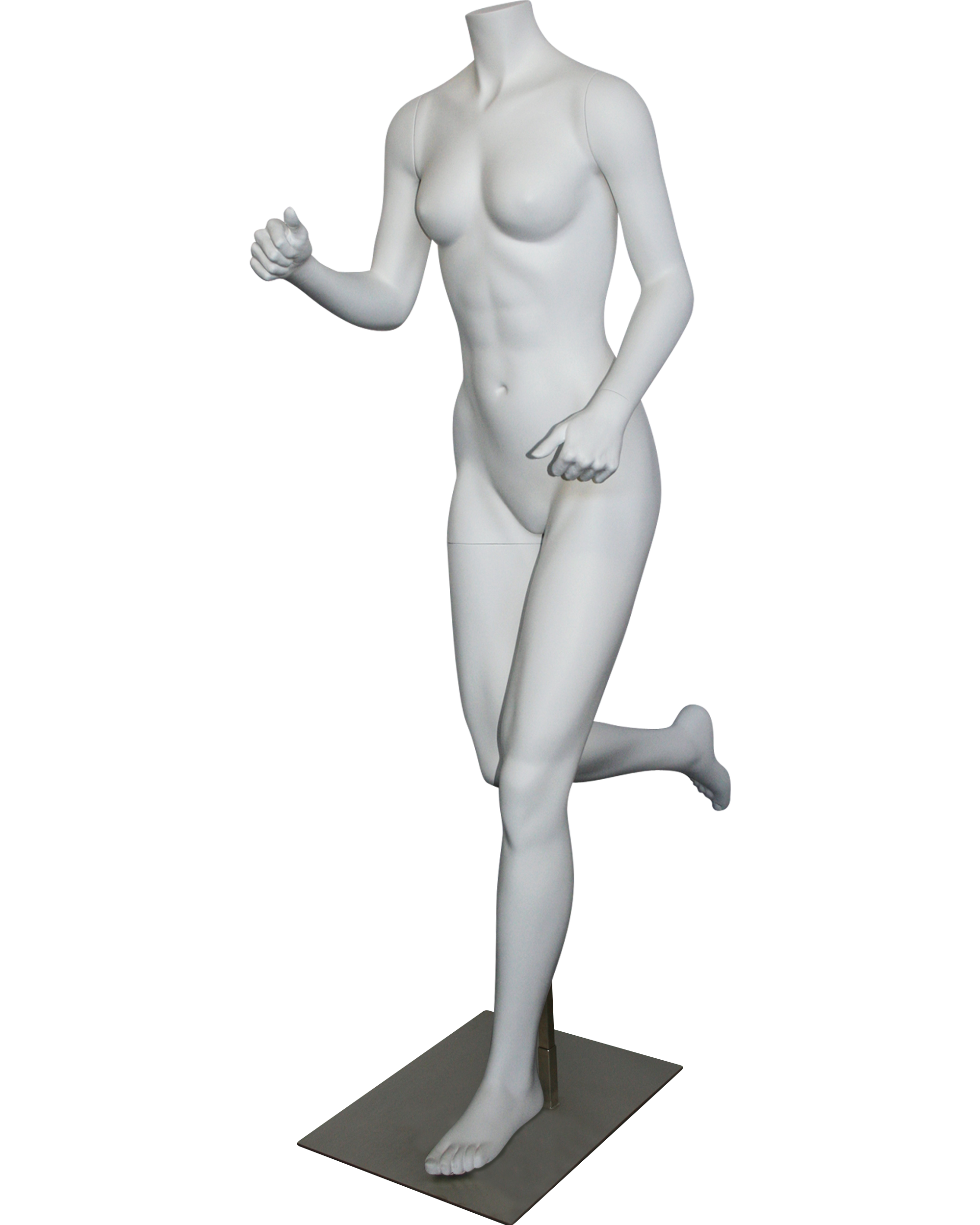 Female Athletic Runner Mannequin, Headless RUN-F1