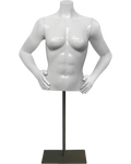 Female Athletic Torso, Half Form, Headless FIT-F1AT