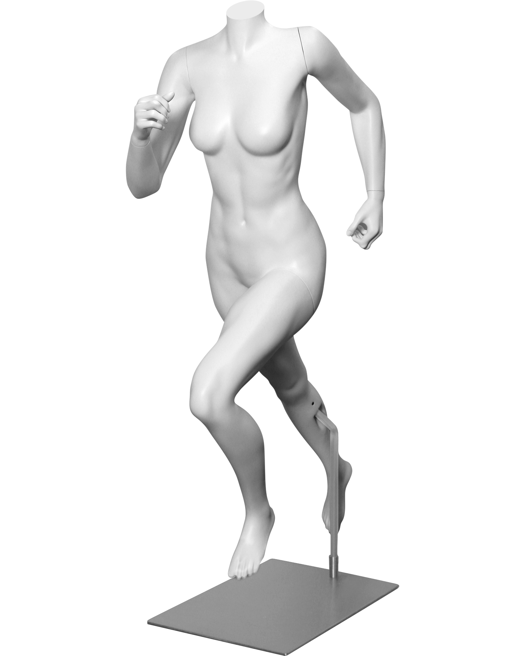 Female Athletic Runner Mannequin, Headless RUN-F3