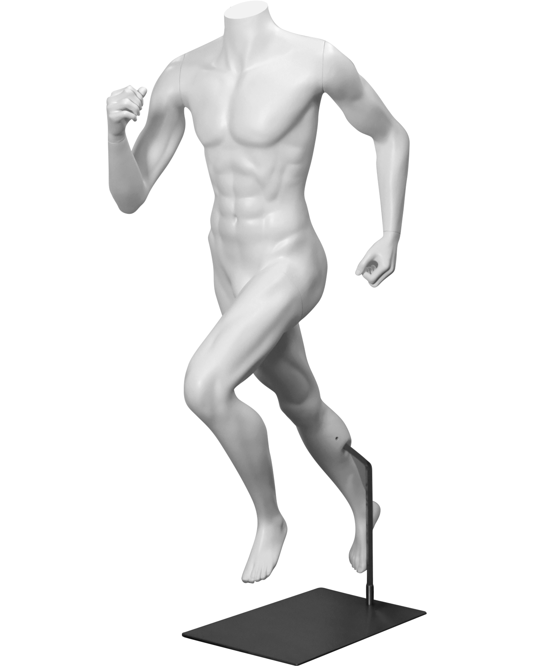Male Athletic Runner Mannequin, Headless RUN-M3