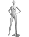 Female Fashion Mannequin, w/Abstract Head CONT-F1A
