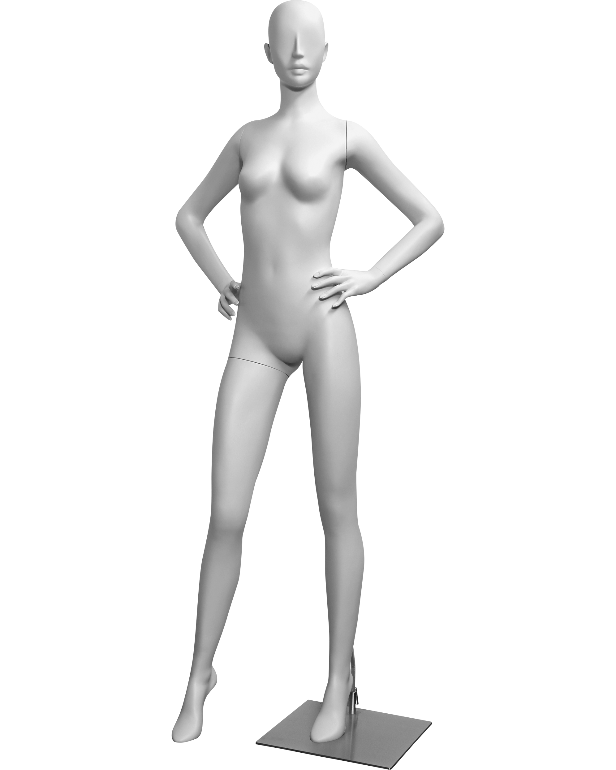 Female Fashion Mannequin, w/Abstract Head CONT-F1A