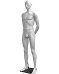 Contempo Male Fashion Mannequin w/Abstract Head CONT-M1B