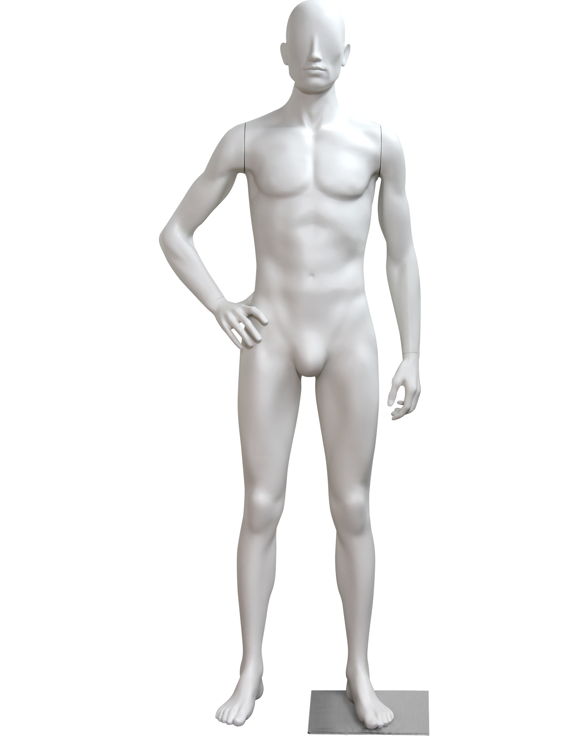 Contempo Male Fashion Mannequin w/Abstract Head CONT-M1C