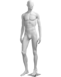 Contempo Male Fashion Mannequin w/ Abstract Head, CONT-M2