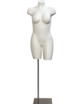 Female 3/4 Body Form with Should Cap, Headless FBP 3/4