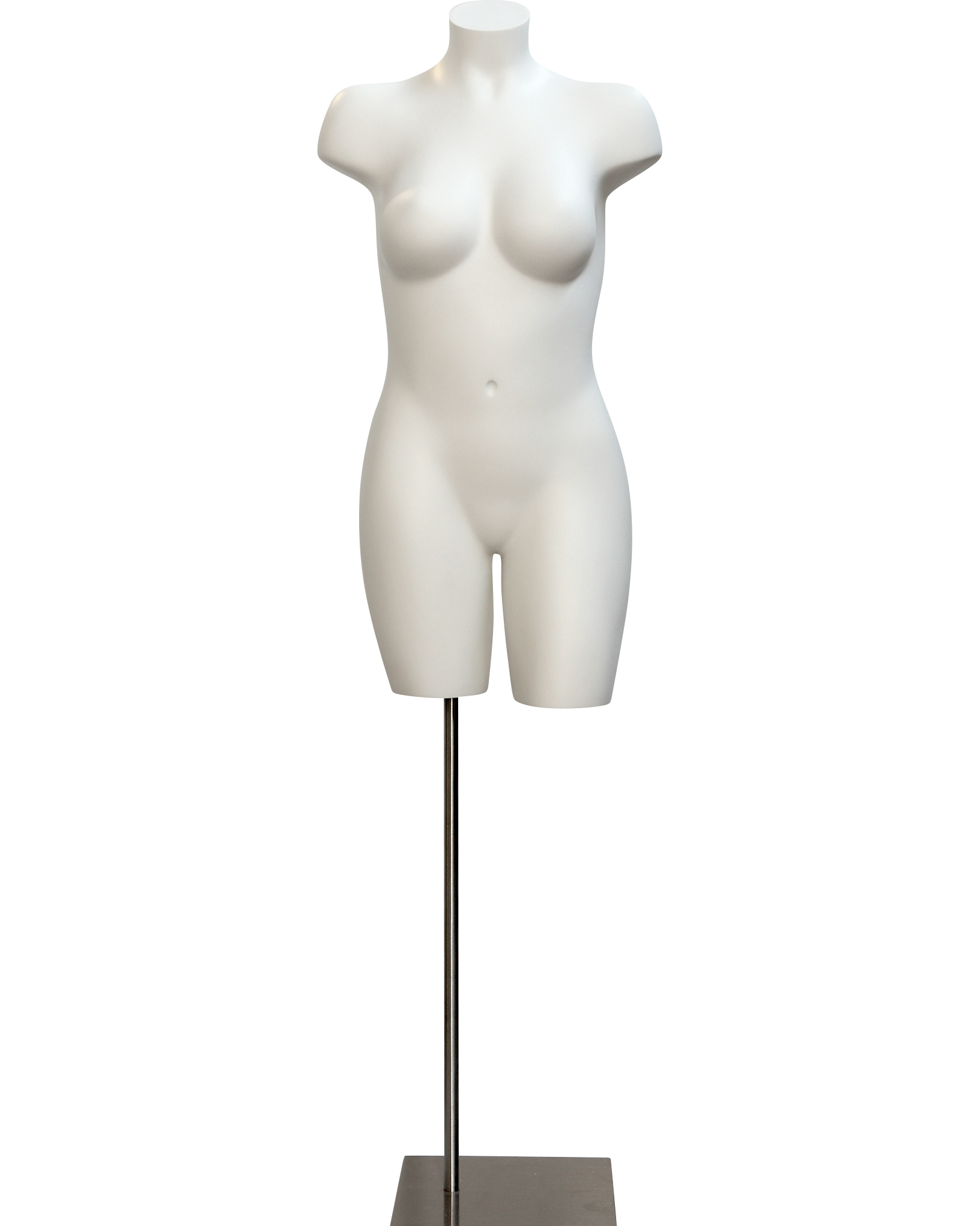 Female 3/4 Body Form with Should Cap, Headless FBP 3/4