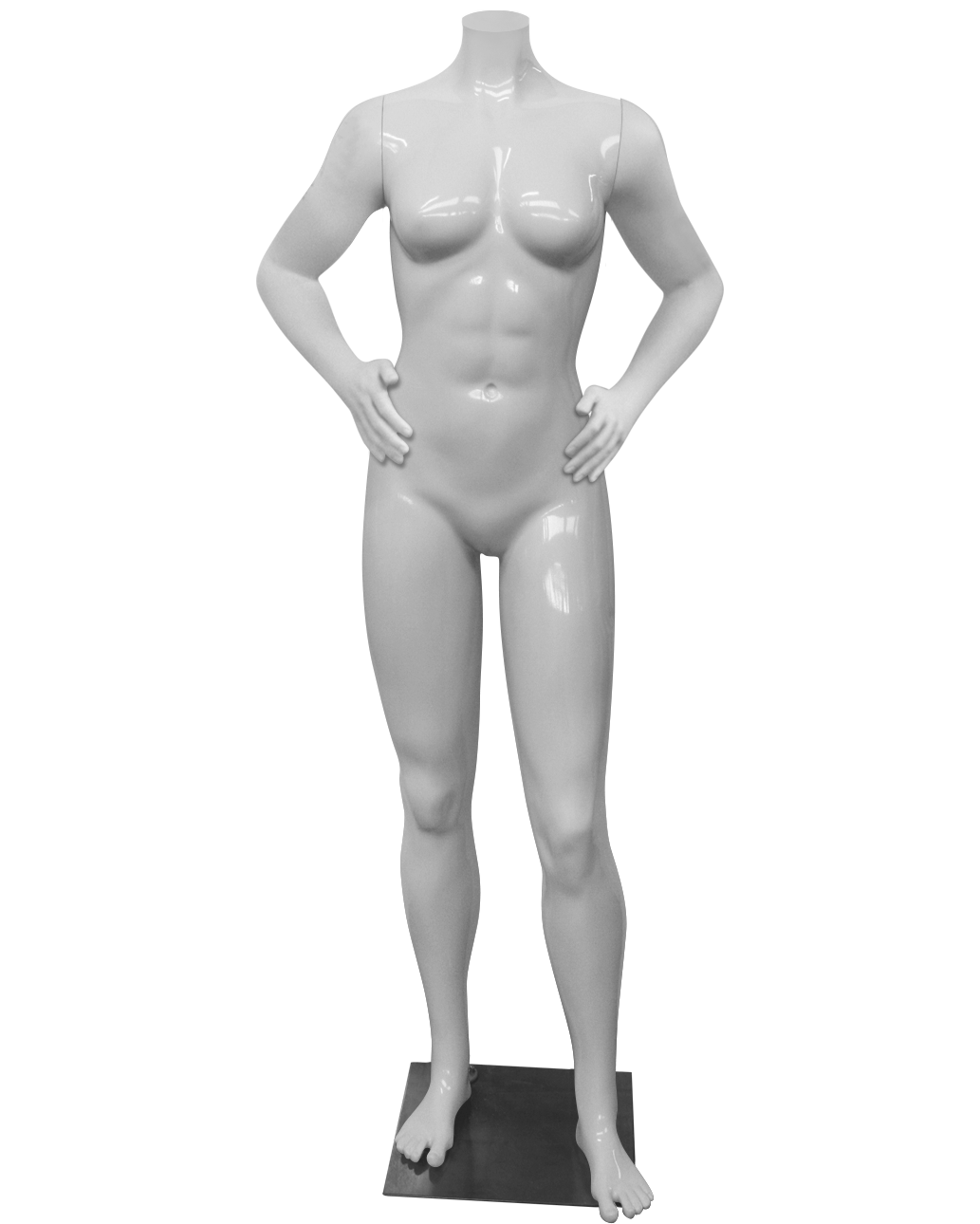Female Athletic Mannequin, Headless FIT-F1A