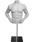 Male Athletic Torso, Half Form, Headless FIT-M3BT