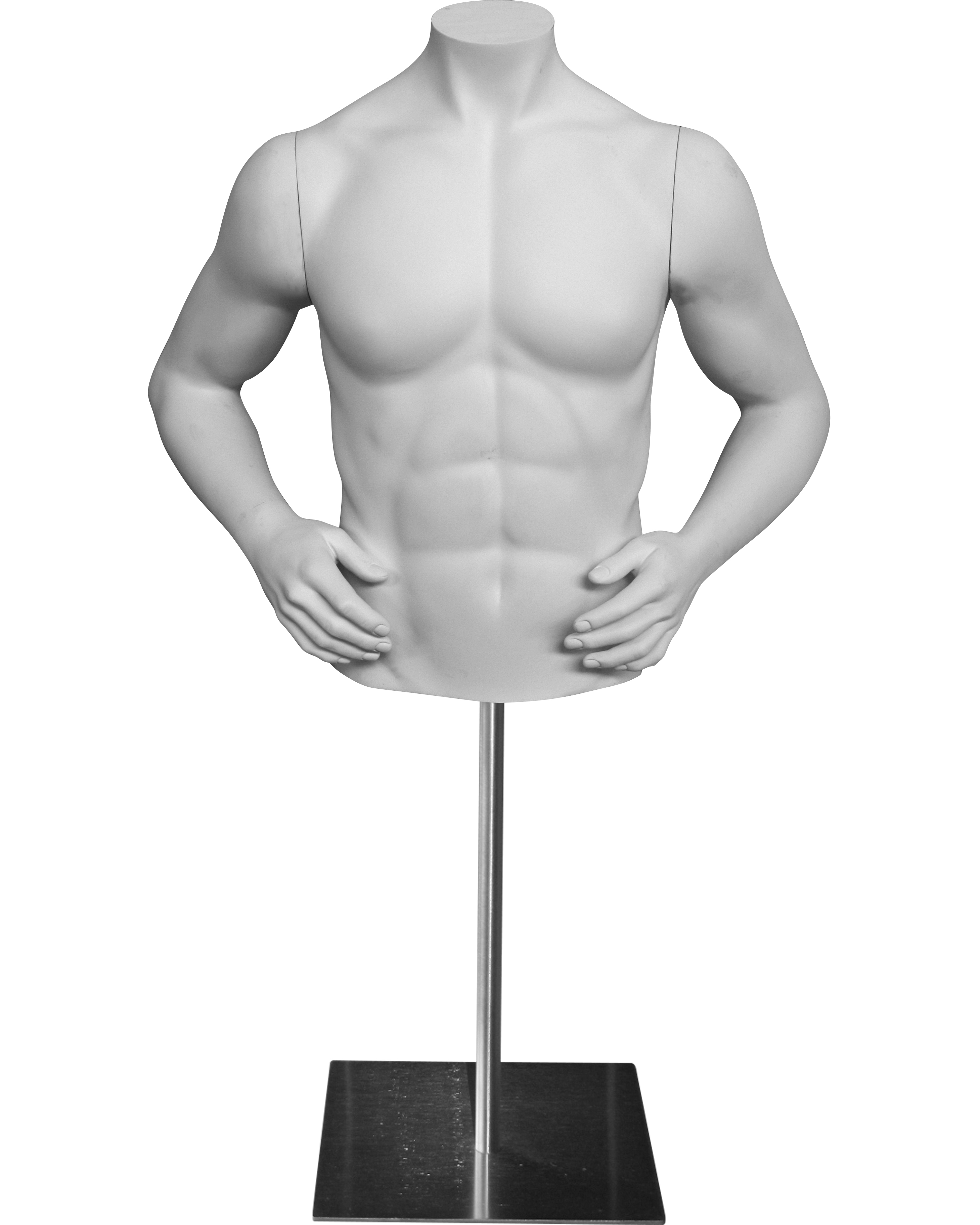 Male Athletic Torso, Half Form, Headless FIT-M3BT