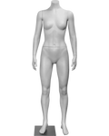 Headless Female Athletic Mannequin, Split Waist