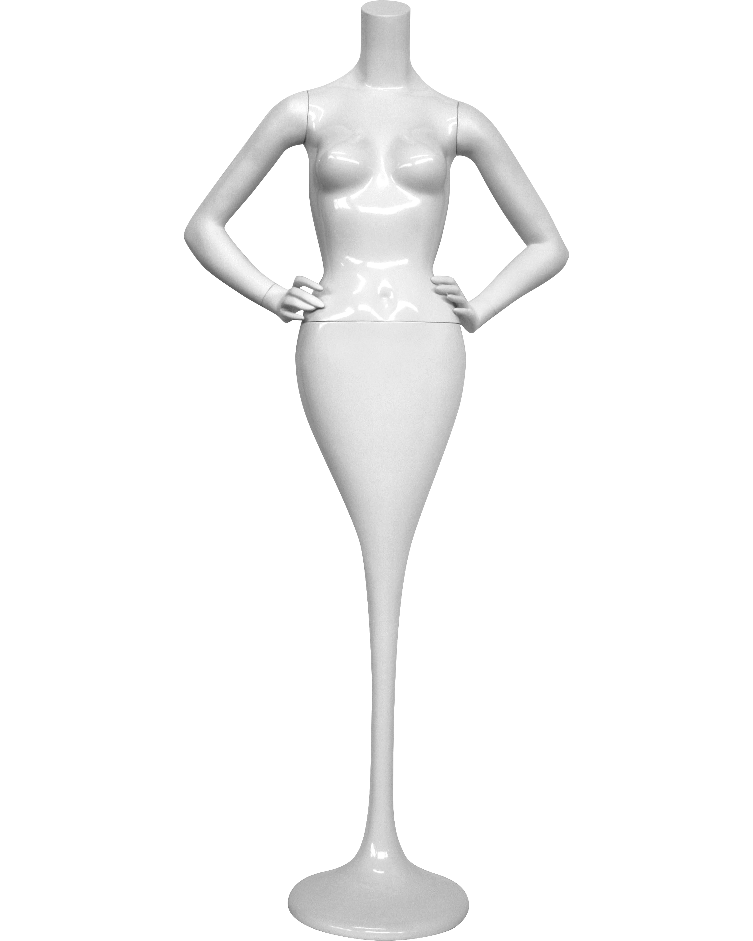 Female Headless Mannequin, Trumpet Form FLRT-C