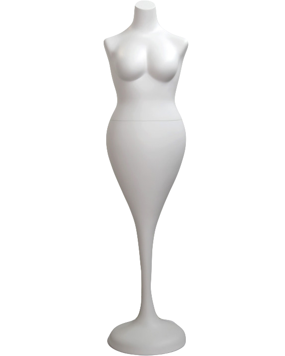 Female Headless Mannequin, Trumpet Form FLRT16-CAP